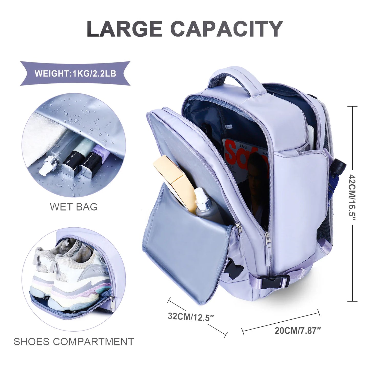 Women Travel Backpack