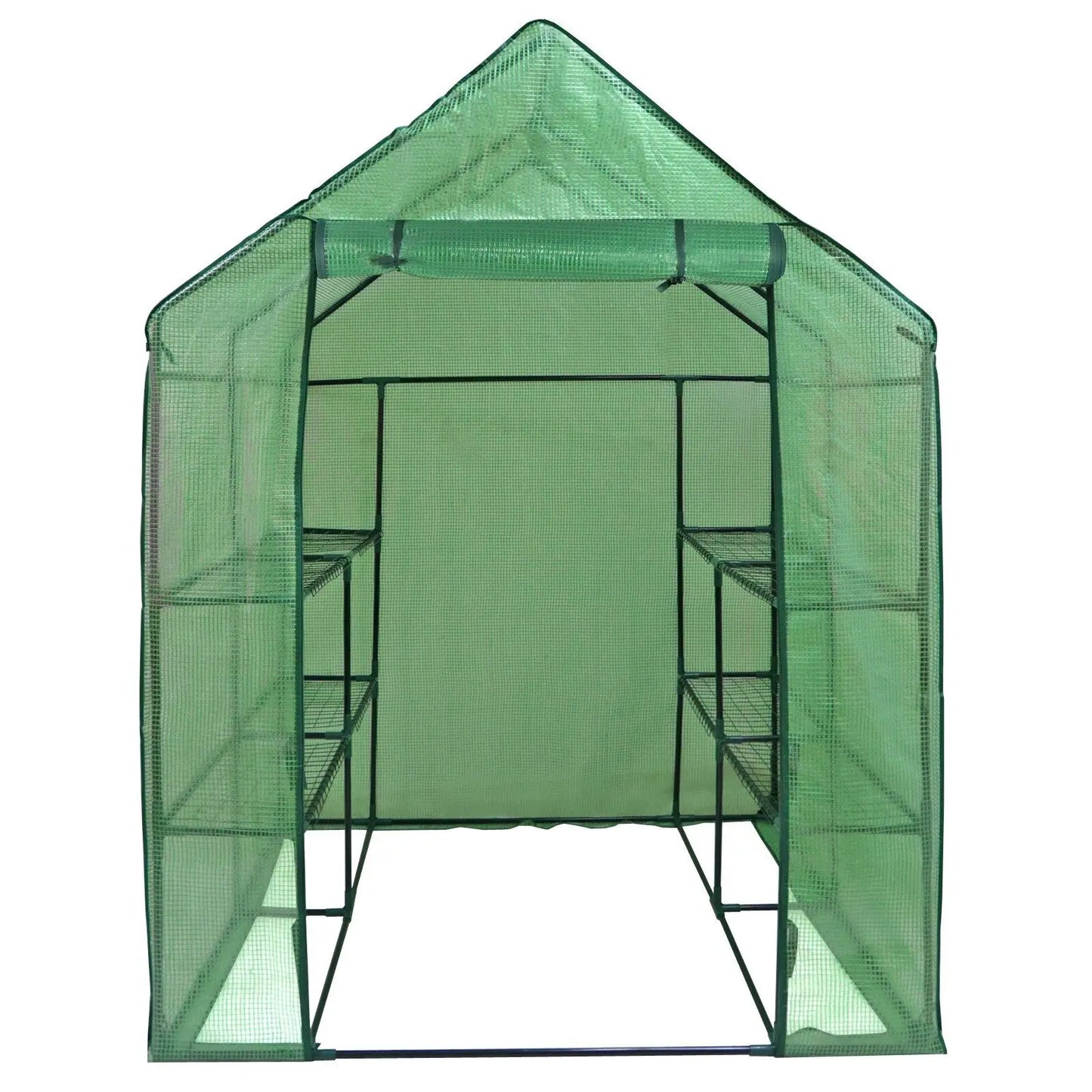 8 Shelves 3 Tiers Greenhouse Portable Mini Walk In Outdoor MINI Planter House