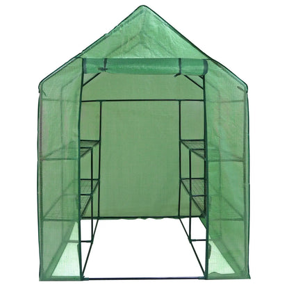 8 Shelves 3 Tiers Greenhouse Portable Mini Walk In Outdoor MINI Planter House