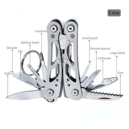 Folding Multifunction Tools Emergency survival Knife Pliers