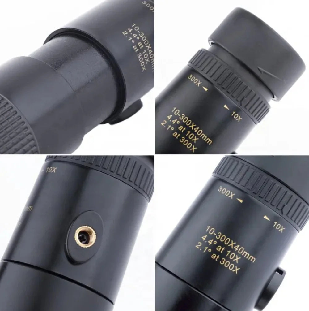 HD Monocular Telescope Long Range Zoom With Tripod