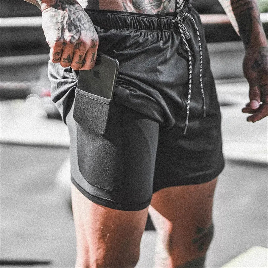 Men Running Shorts Summer