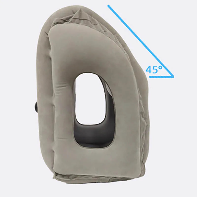 Upgraded Inflatable Air Cushion Travel Pillow